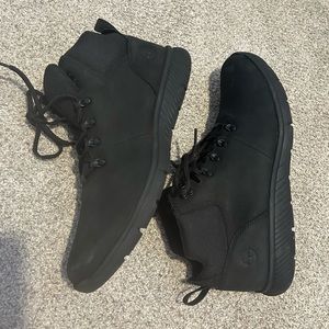 Timberland Lace-Up Men’s Black Sneaker Boots